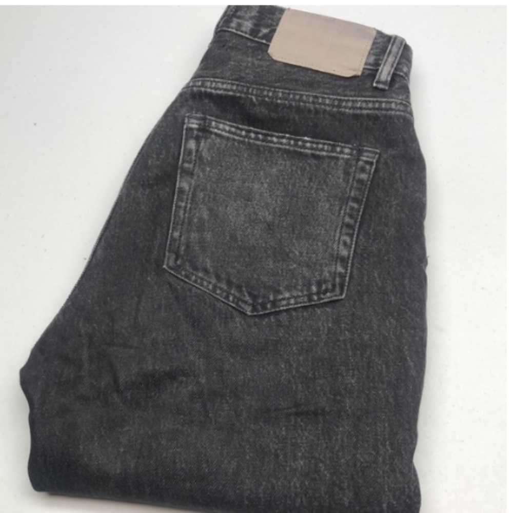 BLACKWASH PULL & BEAR SLIM TAPERED CROP JEANS 4/26x26 😎